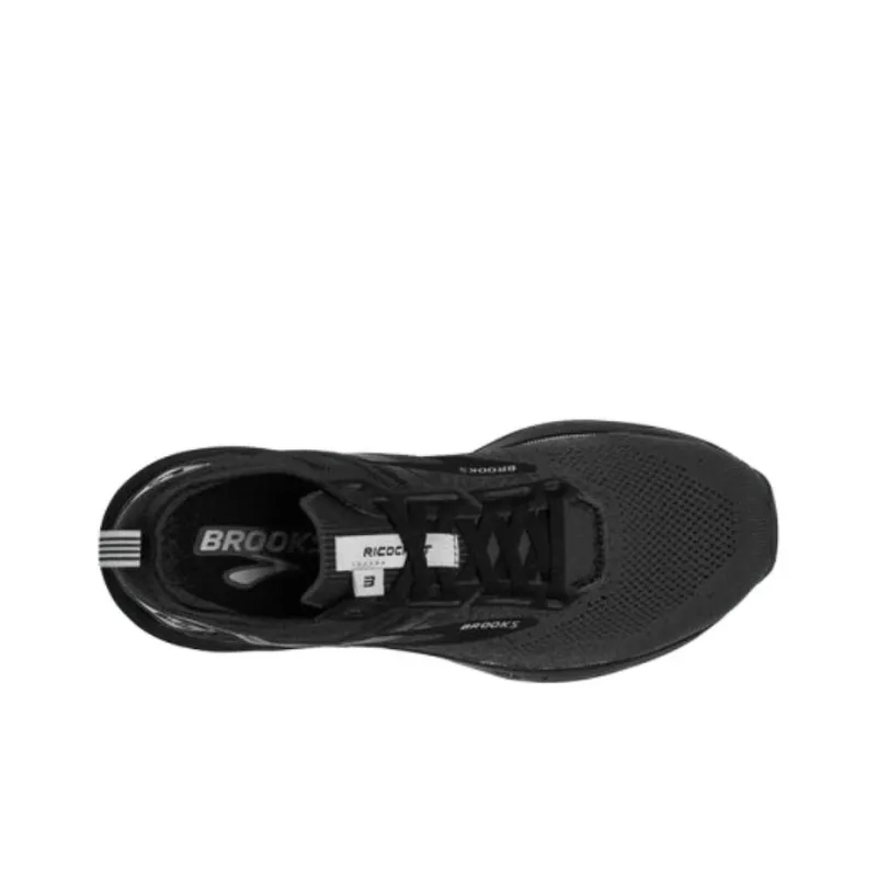 Brooks Women's Ricochet 3 'Ebony Blackened Pearl'-2