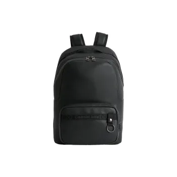 CALVIN KLEIN Polyurethane Backpack Men's Black