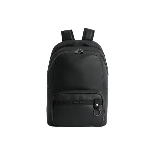 CALVIN KLEIN Polyurethane Backpack Men's Black