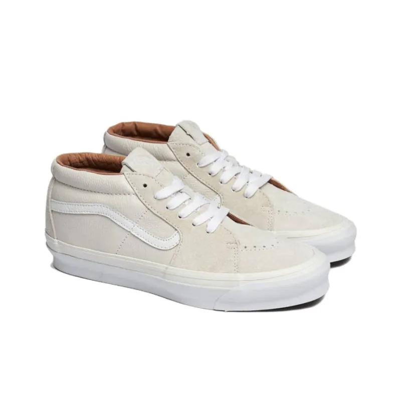 Vans Vault Og Sk8 Mid Lx Blanc De Blancs-2