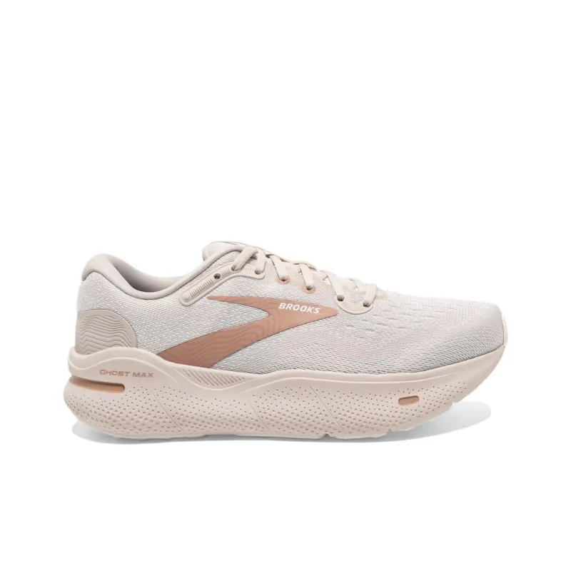 Brooks Ghost Ma Cushioning, Wear Resistant Low Top Running Shoes Women's Light Pink-1