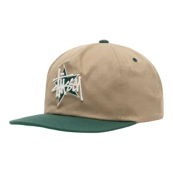 Stussy Mid Depth Basic Star Strapback