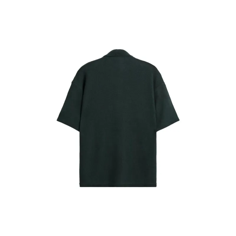 ZARA Polo Shirts Men Green-1