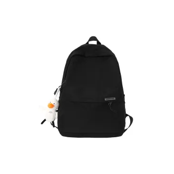 BALANG Nylon Laptop Bag Backpack Large Size Unisex Black/White