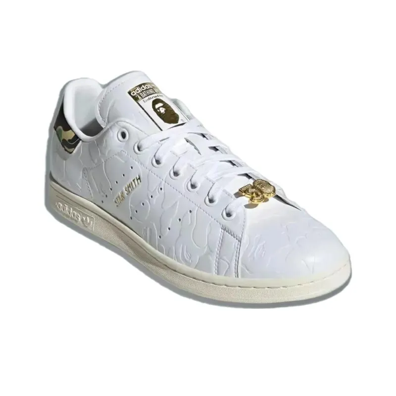 Adidas Stan Smith Bape 30th Anniversary White-2