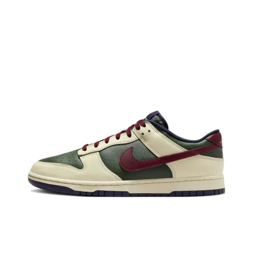 Nike Dunk 'From Nike To You' Anti-Slip Wear-Resistant Low-Top Skateboard Shoes Men's Beige Green Red