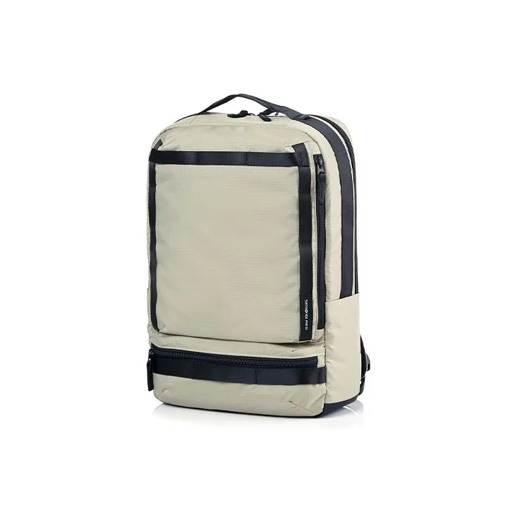 SAMSONITE Nylon With Polyester Laptop Bag Backpack Regular Men's Beige-1