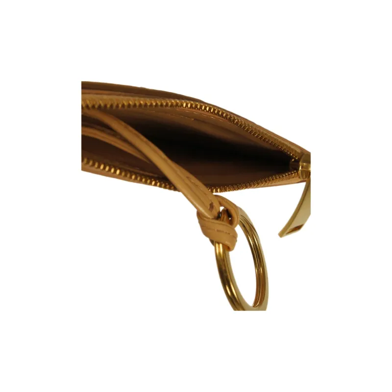 Bottega Veneta Leather Key Pouch Women's Brown-2