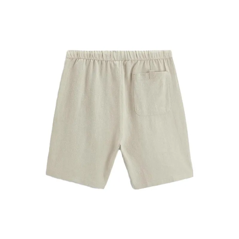 ZARA Casual Shorts Men Light Beige Yellow-1