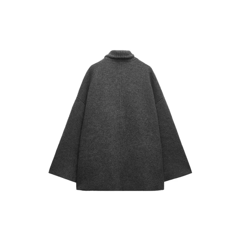 ZARA Coats Women's Dark Gray-1