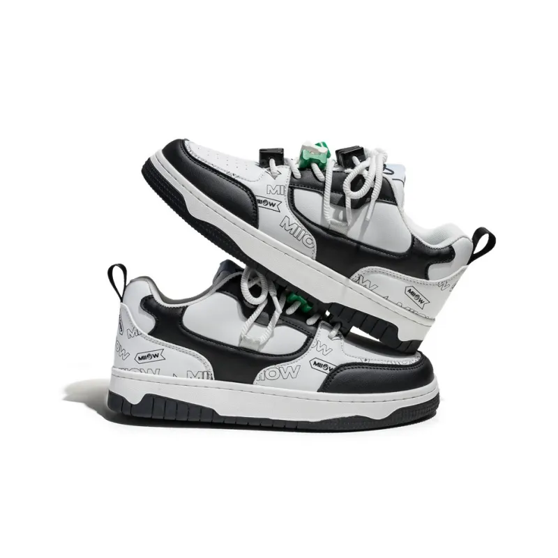 MIIOW Trend Party Series Lightweight And Breathable Low-Top Skateboard Shoes Unisex-2
