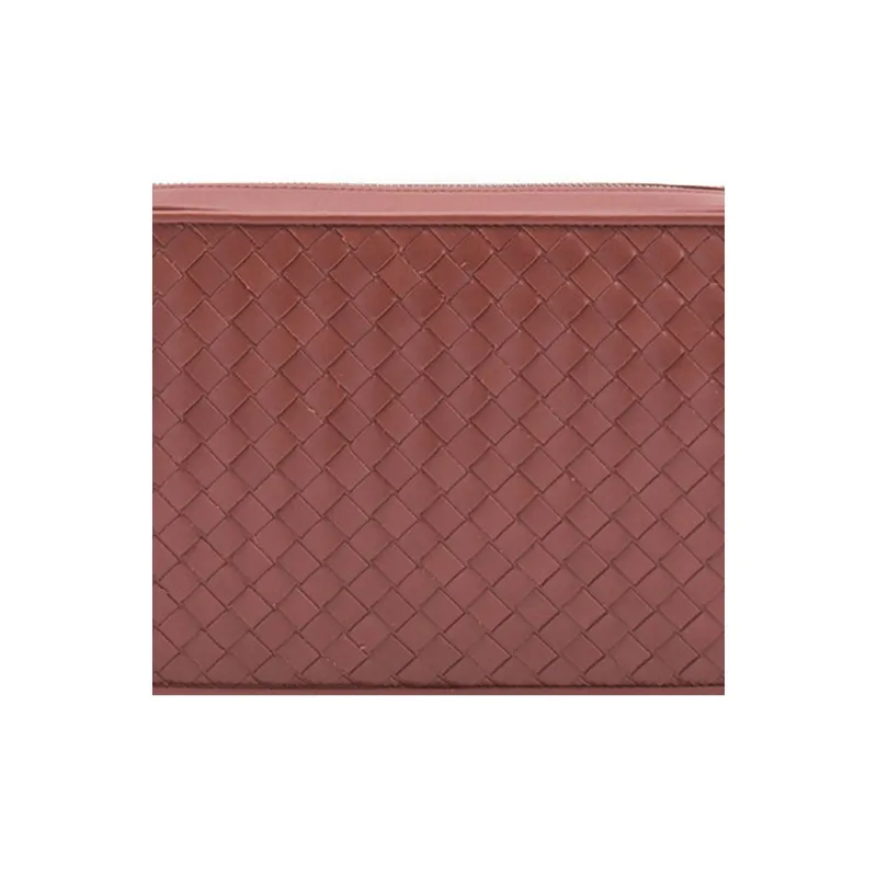 Bottega Veneta Calfskin Clutch Men's Light Pink-2