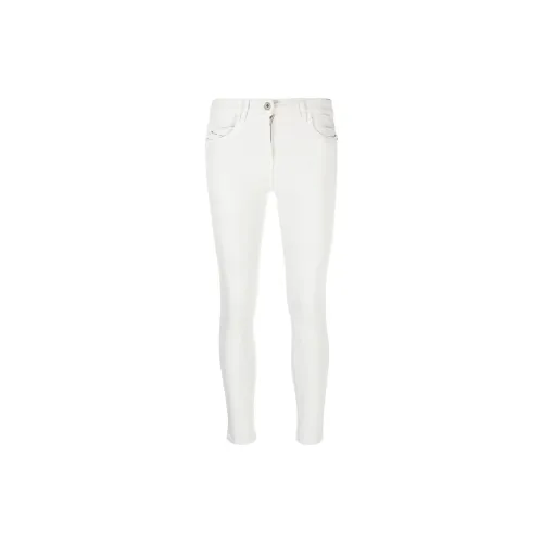 Patrizia Pepe Logo-embellished Skinny Jeans