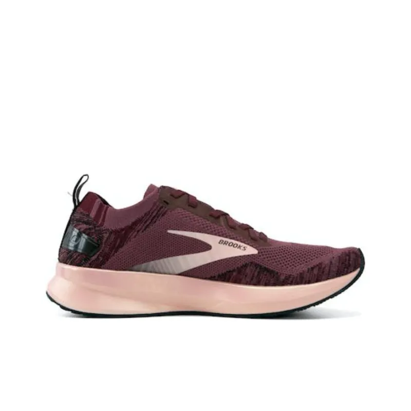 Brooks Levitate 4 Cushioning Wear-Resistant Low-Top Casual Running Shoes Women's Purple-1