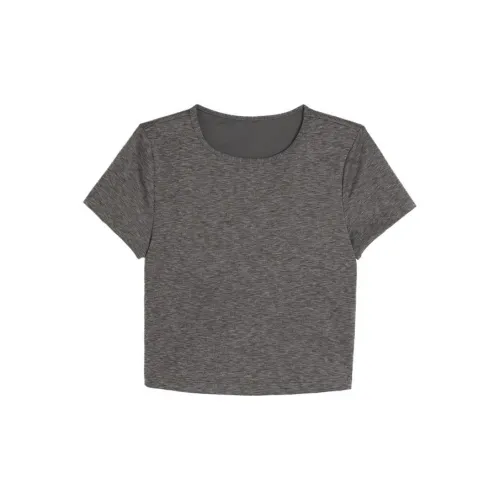 Hollister T-Shirts Women's Dark Heather Gray