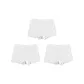 3 Pack (White+White+White)