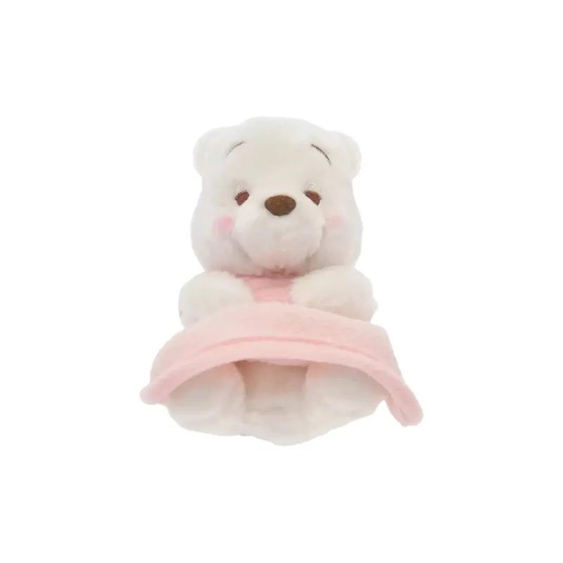 Disney Winnie The Pooh Puff Pink Limited Edition Dolls Plush Pendant 11.5cm Height-0
