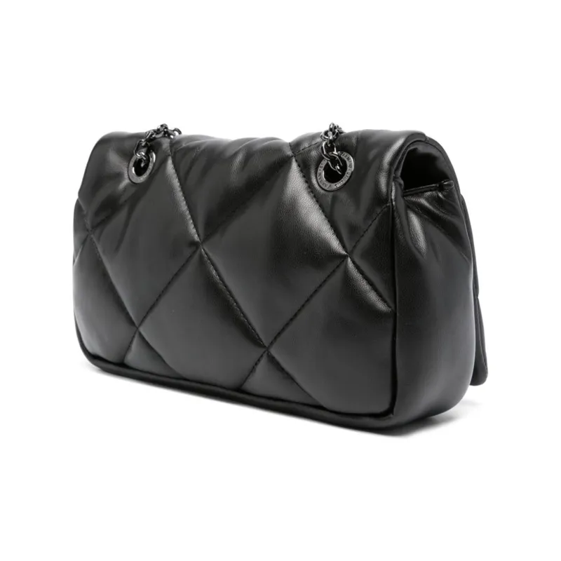 EMPORIO ARMANI Polyester Shoulder Bag Women's Black-1