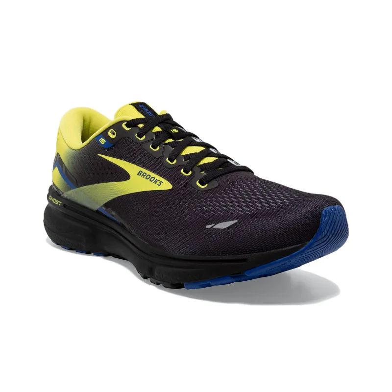 Brooks Ghost 15 Wear resistant And Lightweight Low Top Running Shoes Men's Black-1