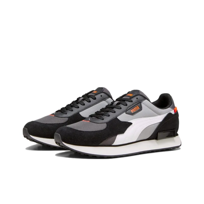 Puma Future Rider Override 'Dark Coal Orange'-2