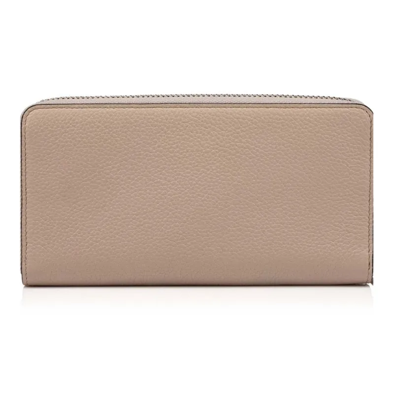 CL LUBOTING Calfskin Wallet Regular Men's Red & Brown-2