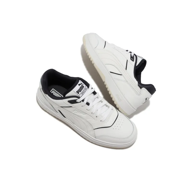 PUMA Doublecourt 'White New Navy' Women's-3