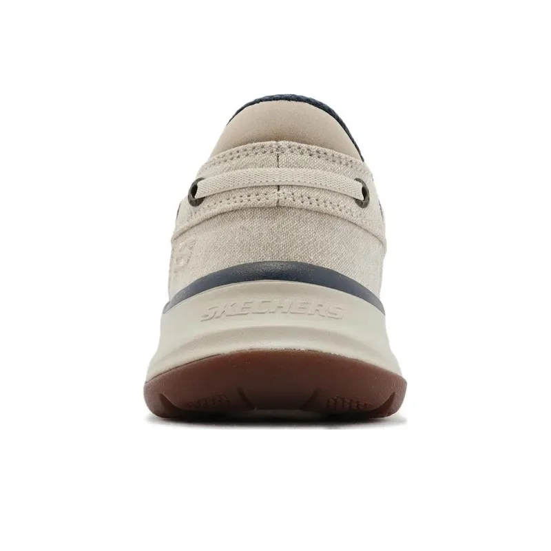 Skechers Bucknell-Hawn Cushioning Wear-Resistant Low-Top Casual Shoes Men's Light Brown-3