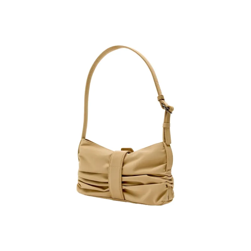 ZARA Polyester Handbag, Shoulder Bag Regular Women's Brown-2
