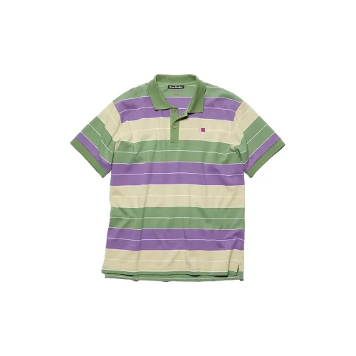 Acne Studios Emotion Series Polo Shirts Unisex Purple