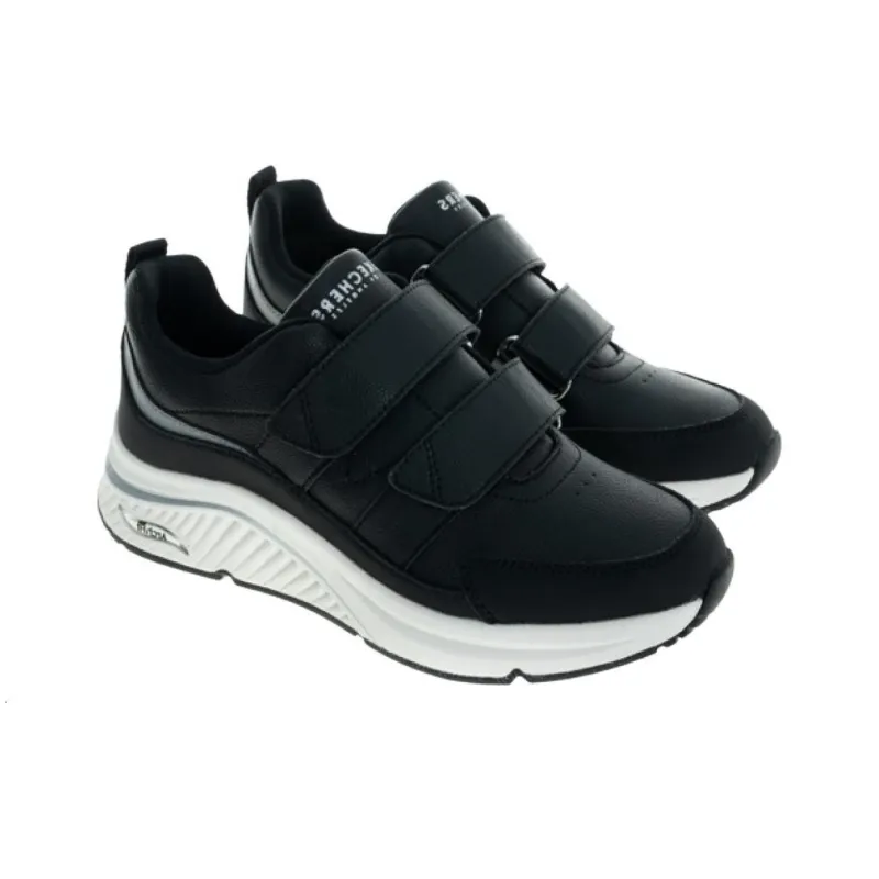 Skechers Arch Fit S Miles Shoes 'Black White' Women's-3