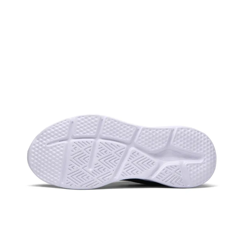 Binary Low Top Running Shoes Men's Black White-3
