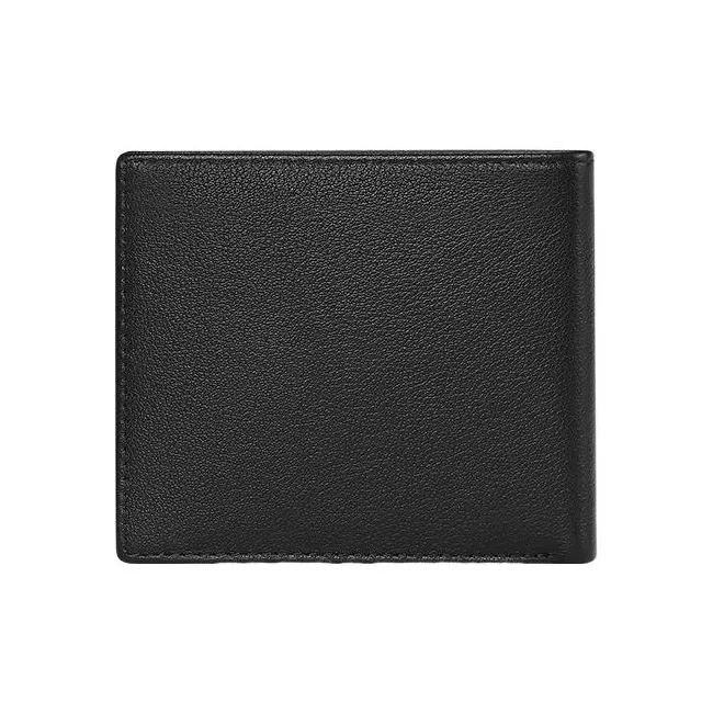MEXICAN Cow Leather Wallet Regular Men's Black-5