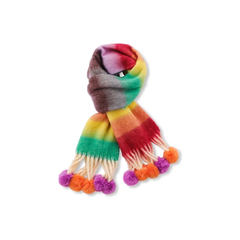 VIVIWELL Mohair Knit Scarves Unisex-0