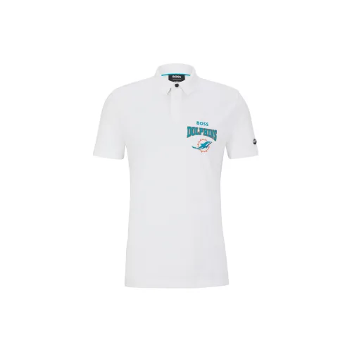 Nfl X HUGO BOSS Polo Shirts Men White