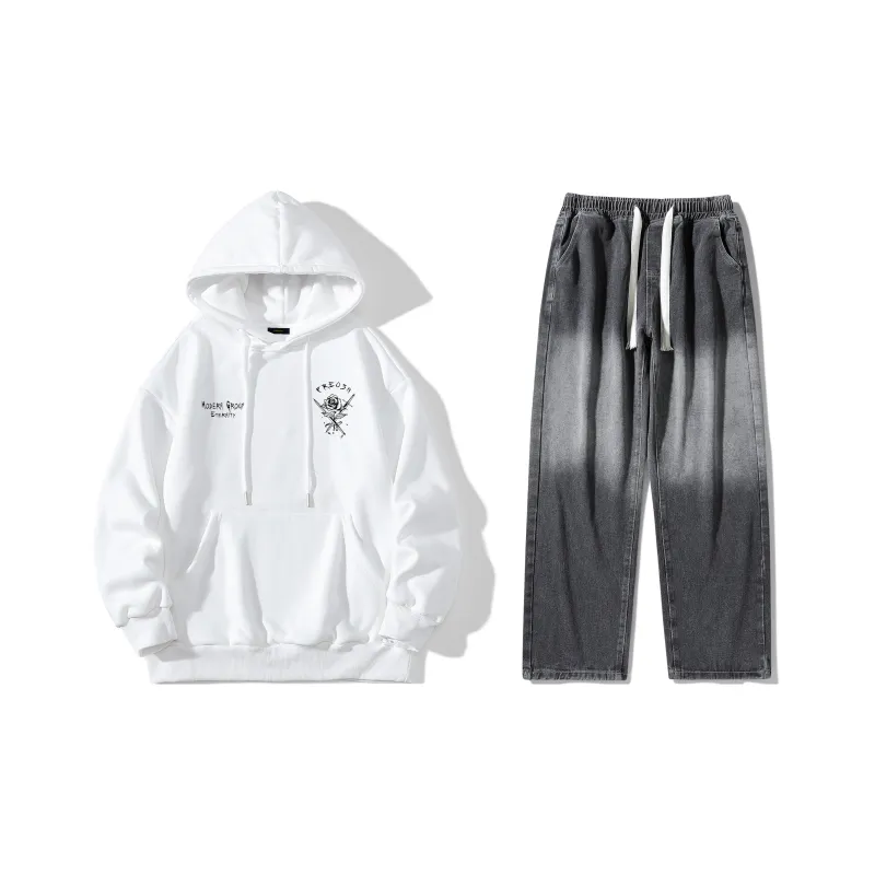 FREO3N Sweatshirt Sets Unisex-33