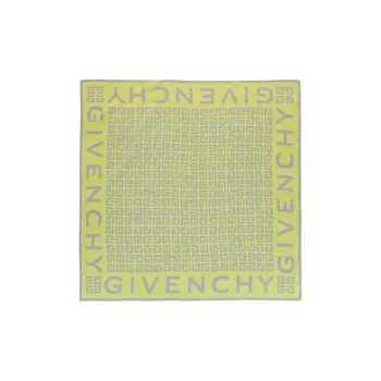 GIVENCHY Silk Scarves Women's Yellow