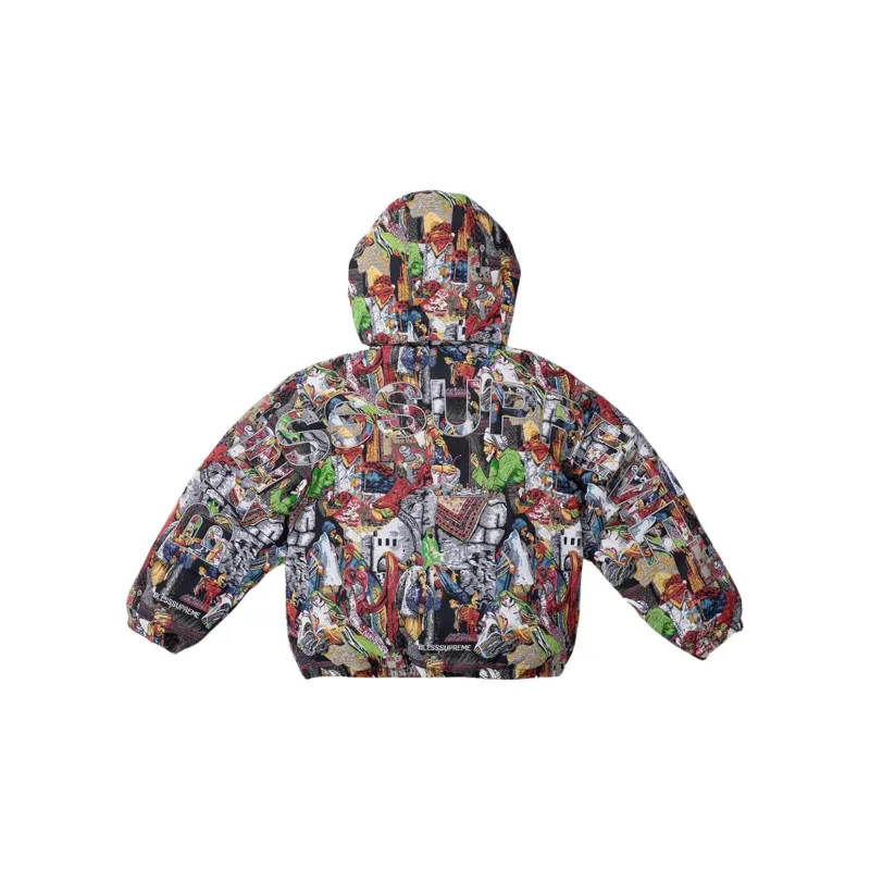 Supreme Bless Tapestry Down Puffer Jacket-1