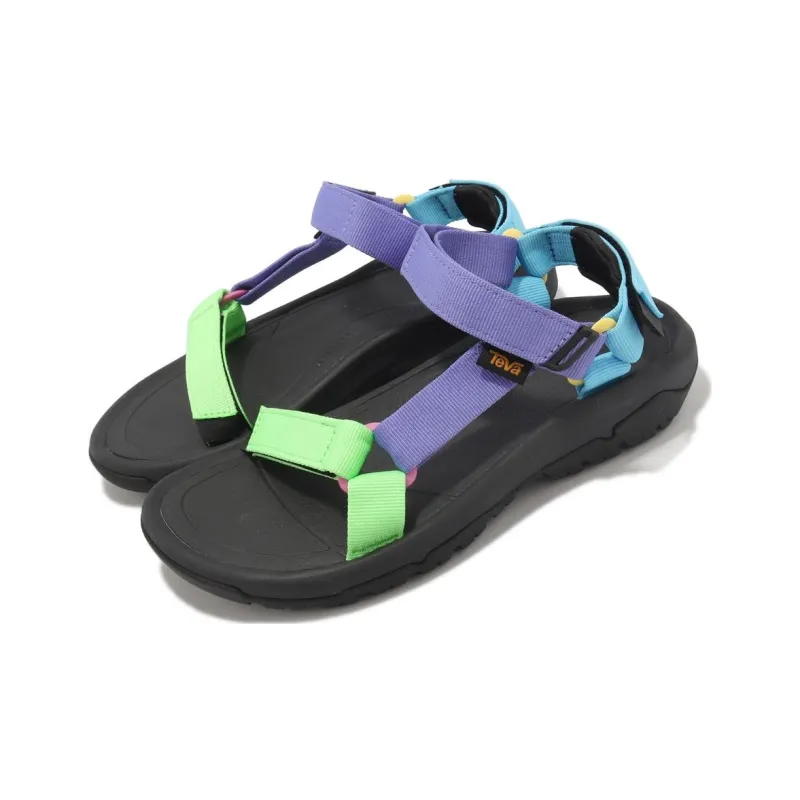 Teva Hurricane XLT2 Beach Sandals Women's Green Purple Blue-2