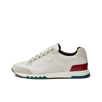 HERMES Trail Low Top Casual Shoes Men's Beige