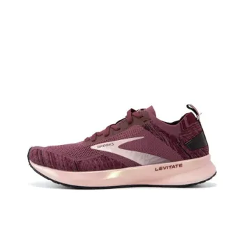 Brooks Levitate 4 Cushioning Wear-Resistant Low-Top Casual Running Shoes Women's Purple