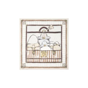 FENDI Silk Scarves Women's Multicolor
