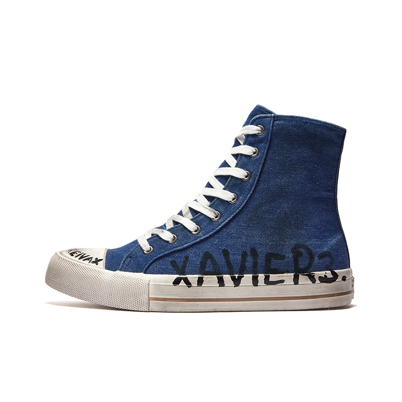 Xavier3 Canvas Shoes Unisex High-Top - POIZON