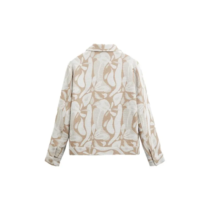 ZARA Jackets Men Beige-1