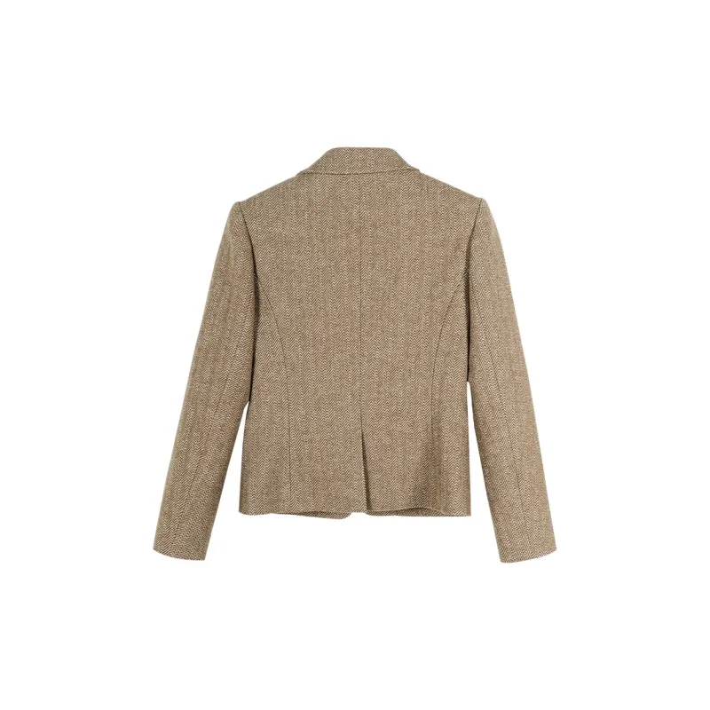 MISSSHINE Business Suits Women's Coffee-1