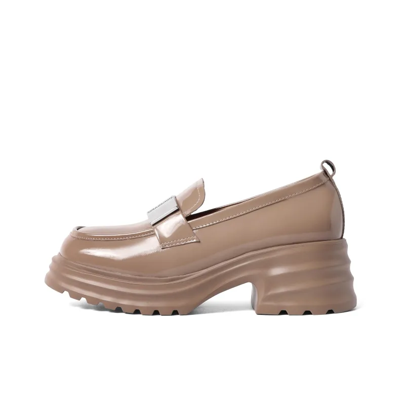 BELLE Loafers Women's Apricot/Black-0