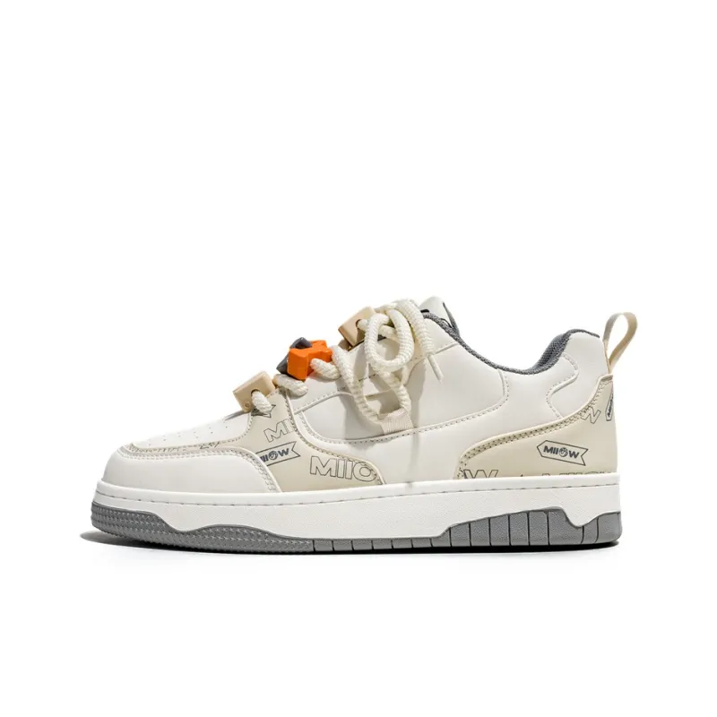 MIIOW Trend Party Series Lightweight And Breathable Low-Top Skateboard Shoes Unisex-15