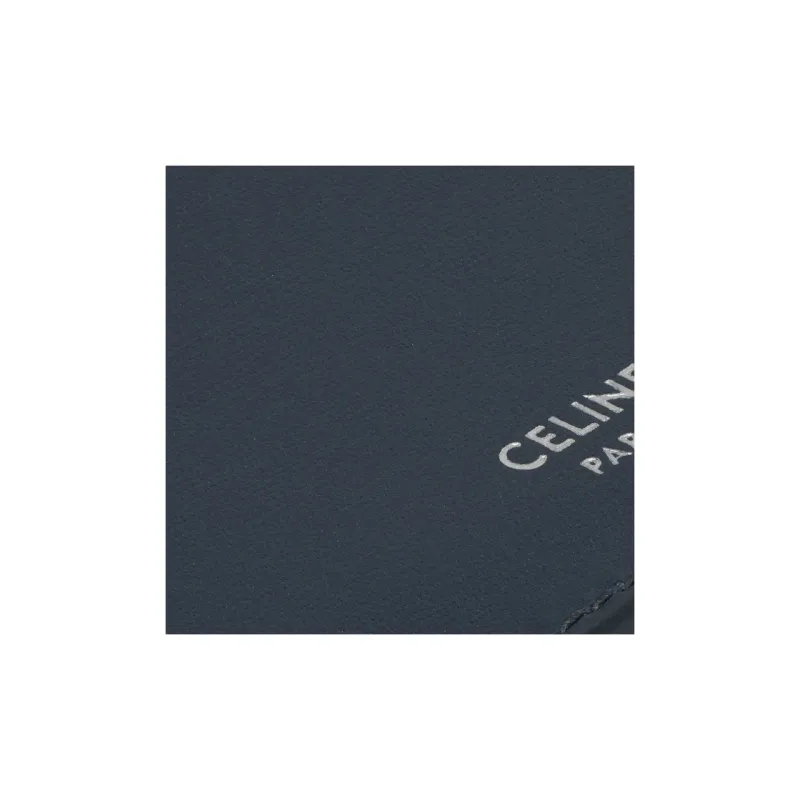 CELINE Shiny Calfskin Wallet Regular Men's Sacred Blue-4