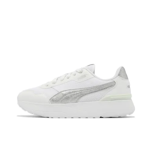 Puma Women's R78 Voyage 'Distressed - White Silver'