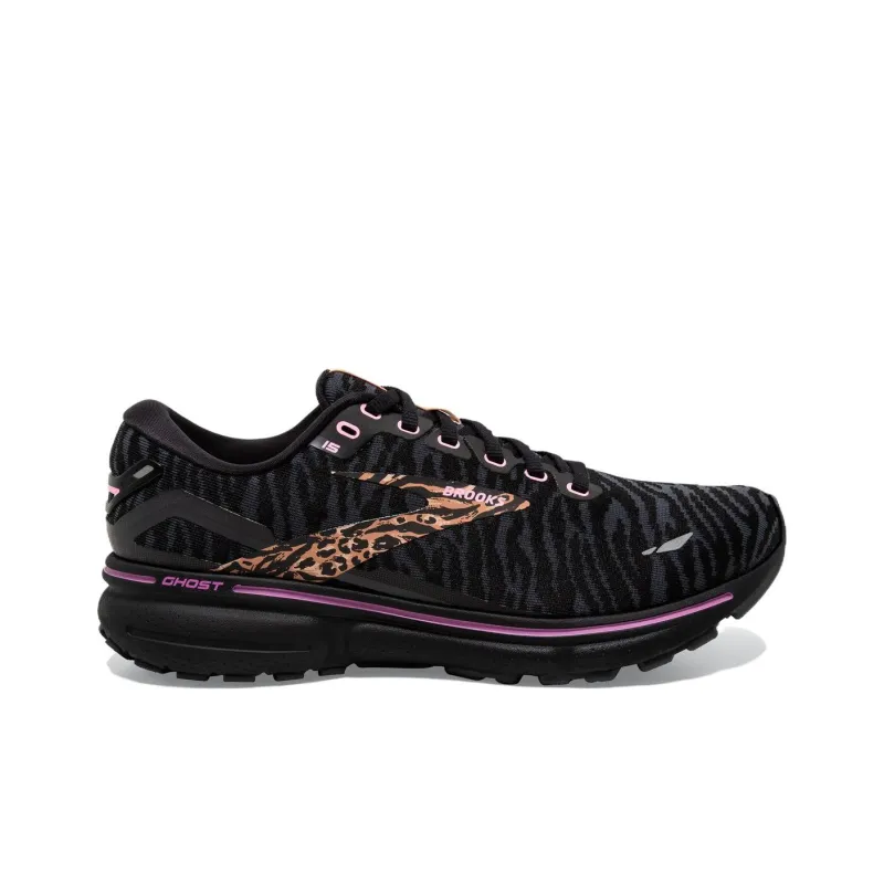 Brooks Women's Ghost 15 'Run Wild - Black'-1