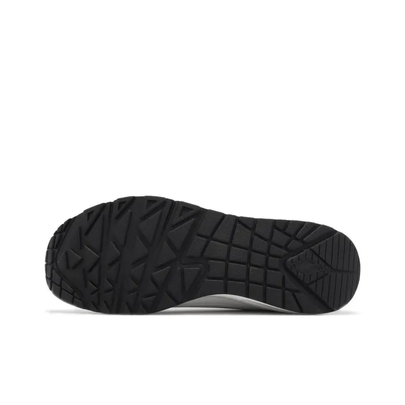 Skechers Uno -Rolling Stones Single Cushioning Wear-Resistant Low-Top Casual Shoes Unisex White-3